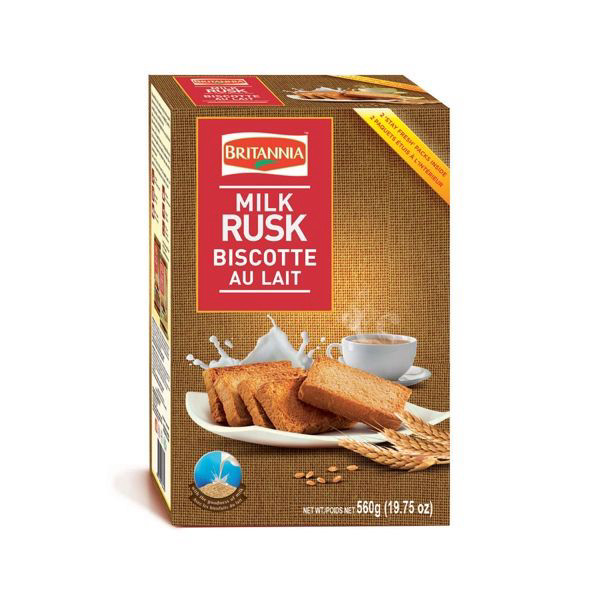 Britannia Milk Rusk 560g