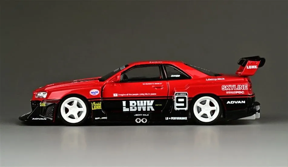 CM MODEL | NISSAN GT-R LBWK ER34 | #9