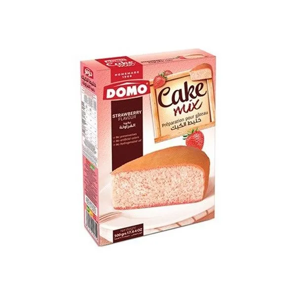 Domo Cheese Cake (Strawberry Flavor) (350gm)