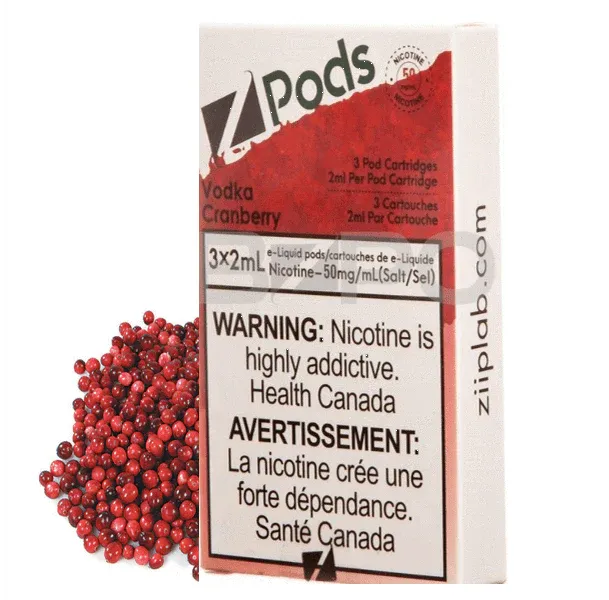 Z PODS VODKA CRANBERRY