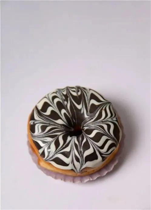 Chocolate Marble Donut