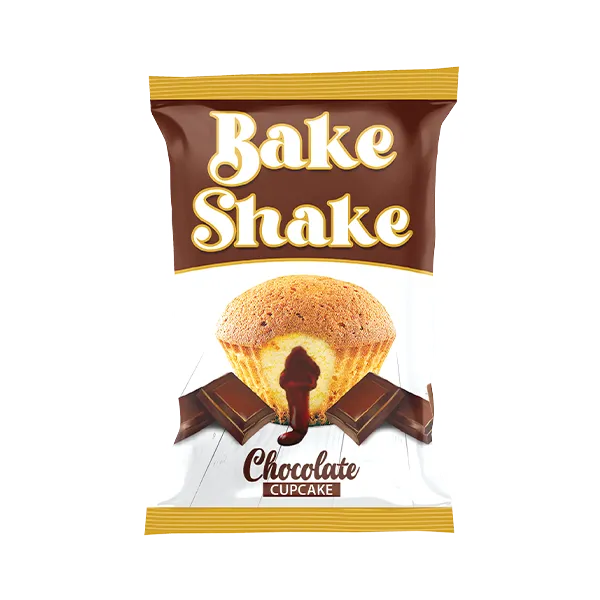 Bake Shake Center Filled Chocolate Cupcake 21.5 Gram (12 Pcs Per Box) - Bake Shake