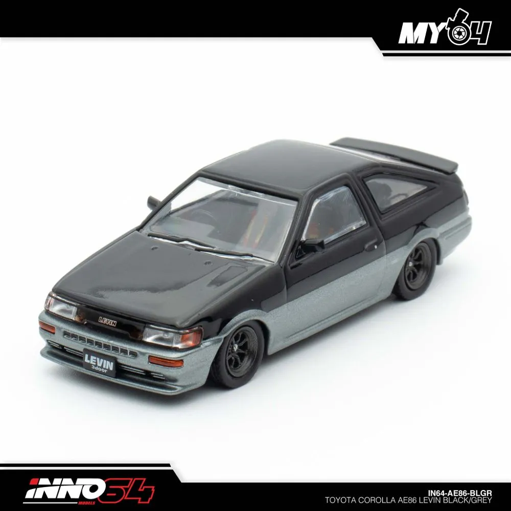 INNO64 | TOYOTA LEVIN AE86 BLACK/GREY