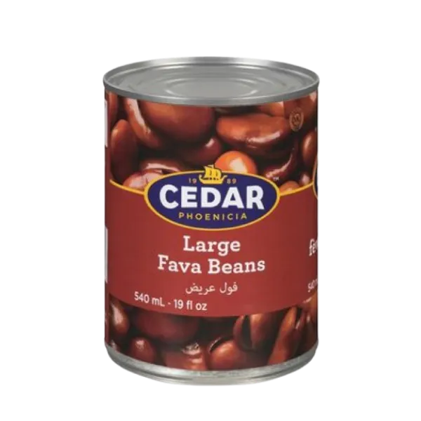 Cedar Large Fava Beans 540ml