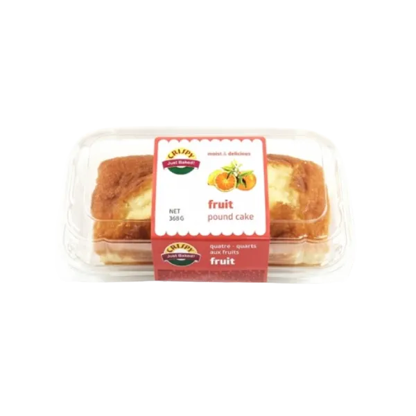 Crispy Pound Fruit Cake Regular 380g