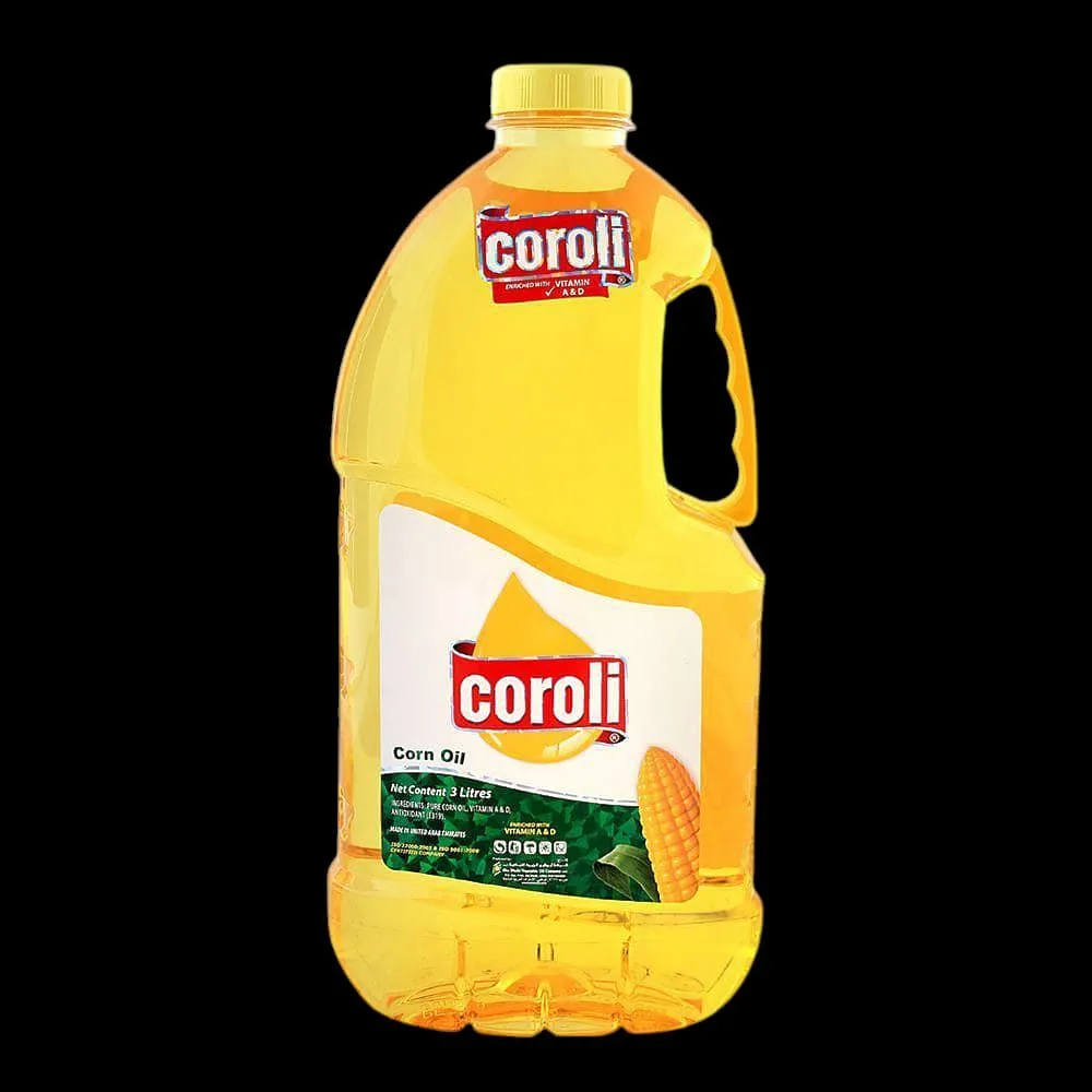 Coroli Corn Oil Bottle 3Ltr