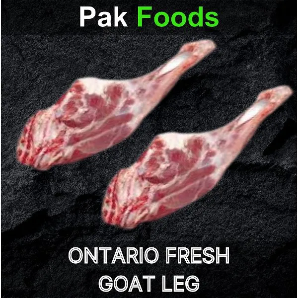 Goat Leg Ontario Fresh (Avg - 5 - 5.5lbs. Each)