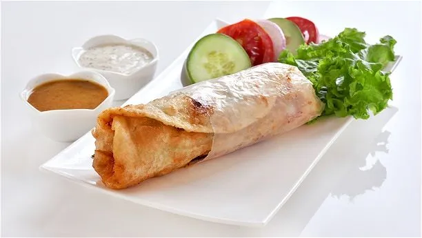 Kebab Paratha Roll