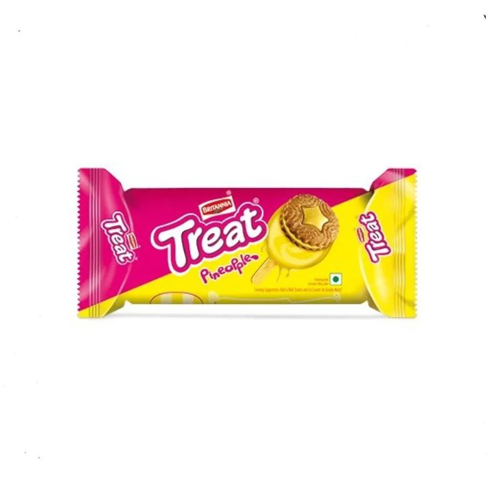 BRITANNIA TREAT PINEAPPLE 120GM