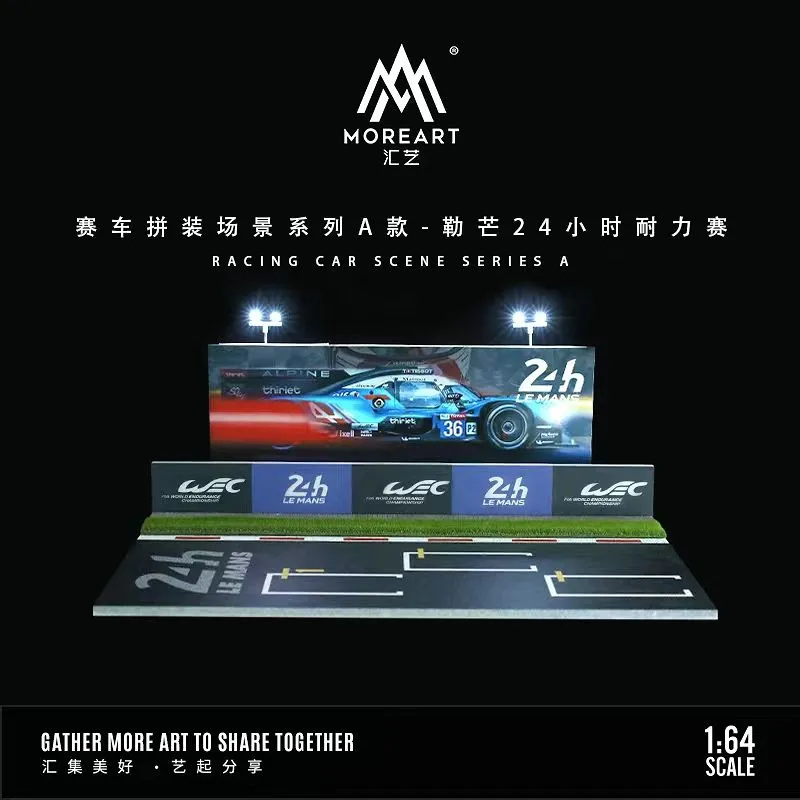 MOREART | RACING THEME DIORAMA | LE MANS