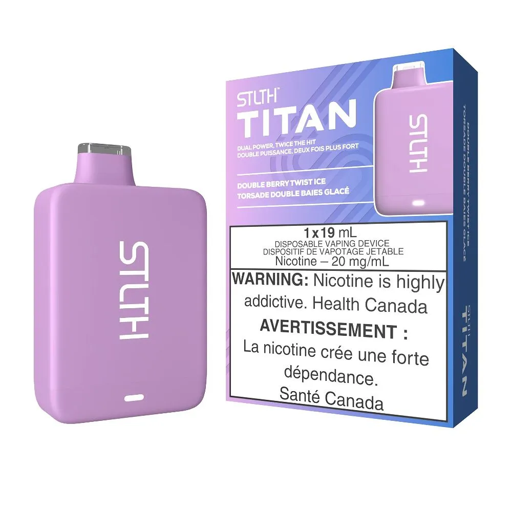 STLTH TITAN 10000  DOUBLE BERRY TWIST ICE