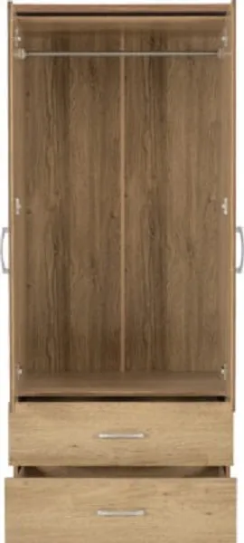 Lavina Oak Wardrobe