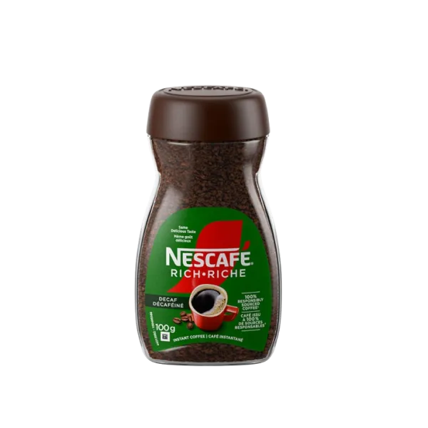 Nescafe Rich Decaf Jar 100g