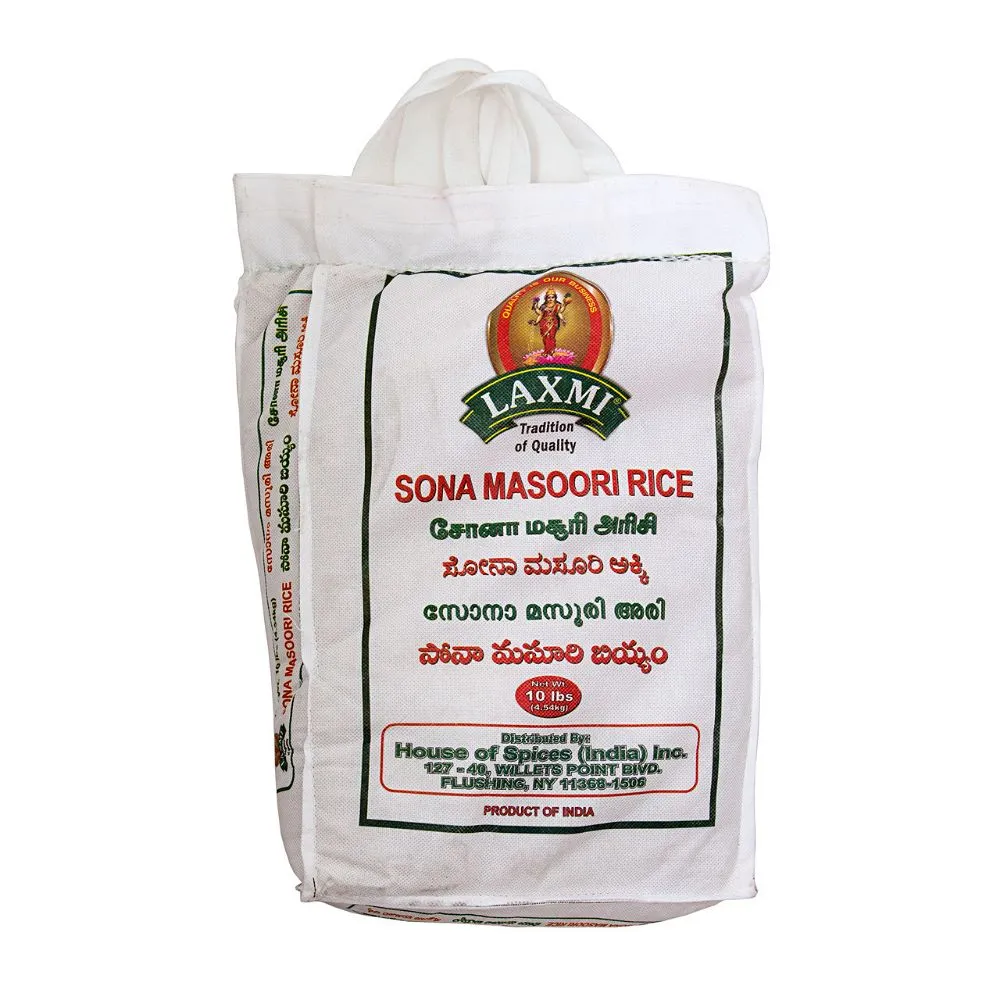 LAXMI SONA MASOORI RICE 10 LBS