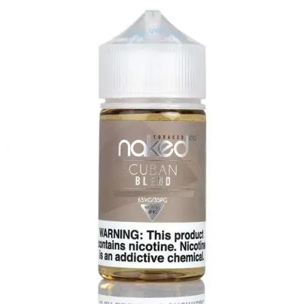 NAKED E-LIQUID CUBAN BLEND 30ML