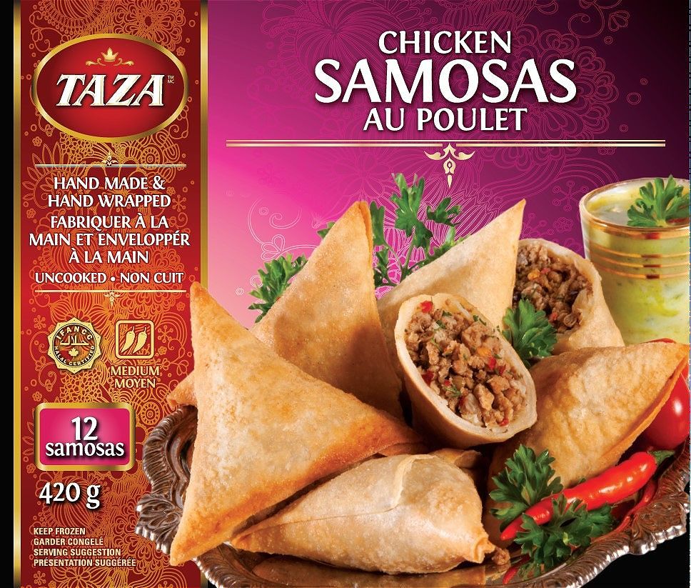 Taza Chicken Samosas 12pcs