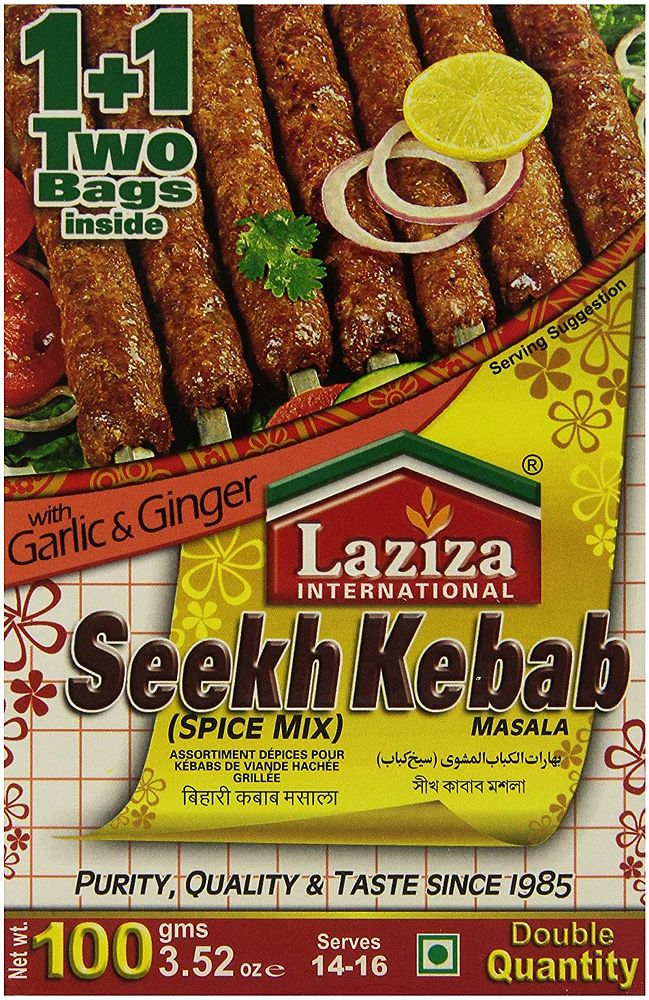 Laziza Masala Seekh Kebab 100g