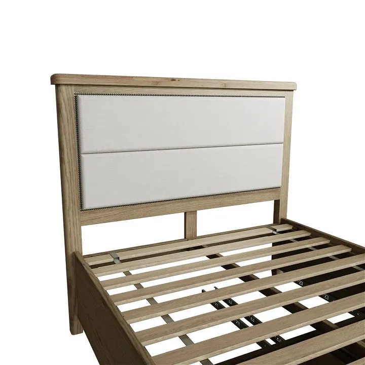 Mocardy Oak Double Bed