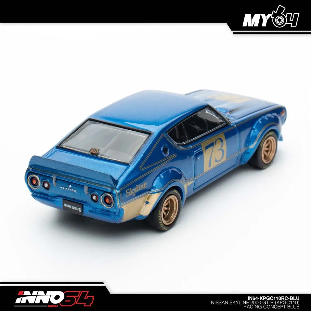 INNO64 | NISSAN SKYLINE 2000 GT-R KPGC110 | CONCEPT BLUE