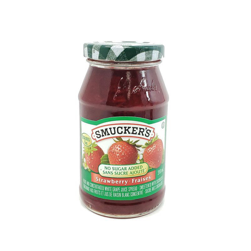 Smuckers Jam Strawberry NO SUGAR 310ml