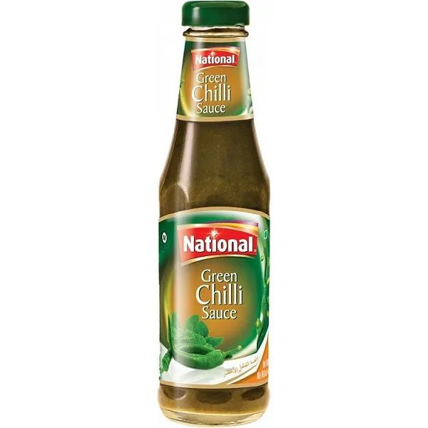 National Green Chilli Sauce 300g