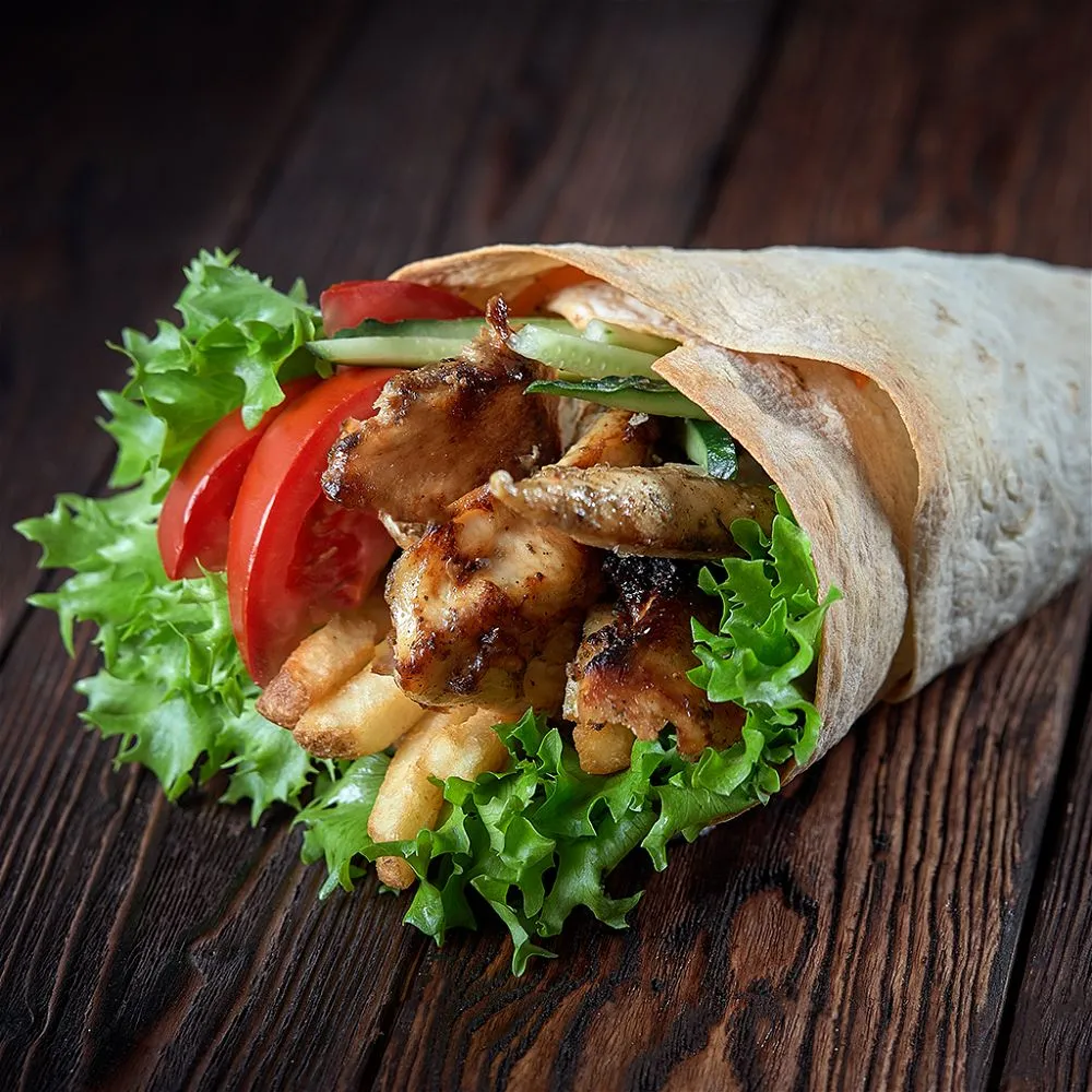 Mini Grilled Chicken Wrap