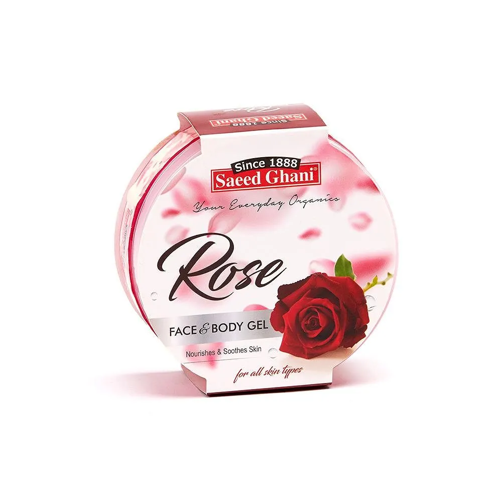 Saeed Ghani Rose Face & Body Gel 180g