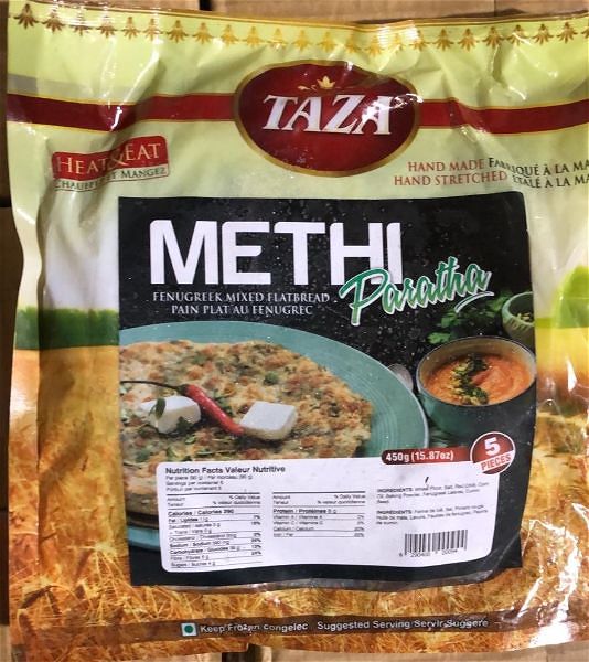 Taza Methi Paratha 5pcs