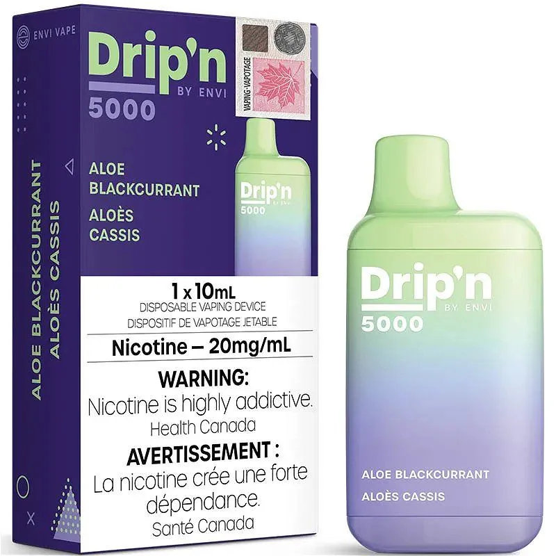 DRIP'N 5000 ALOE BLACKCURRANT