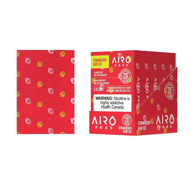 AIRO PODS STRAWBERRY KIWI ICE