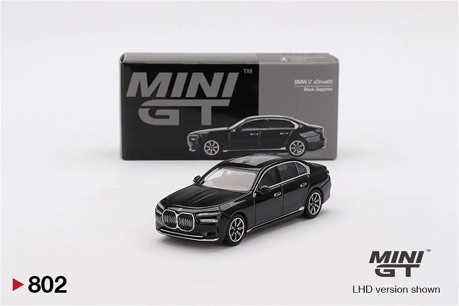 MINIGT | BMW i7 xDRIVE60 | BLACK SAPPHIRE