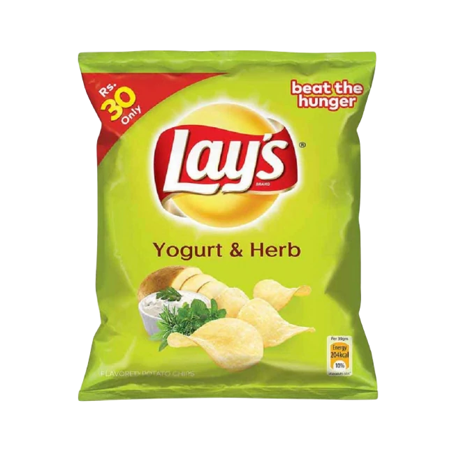 Lays Chips Yogurt & Herb 39 Gm