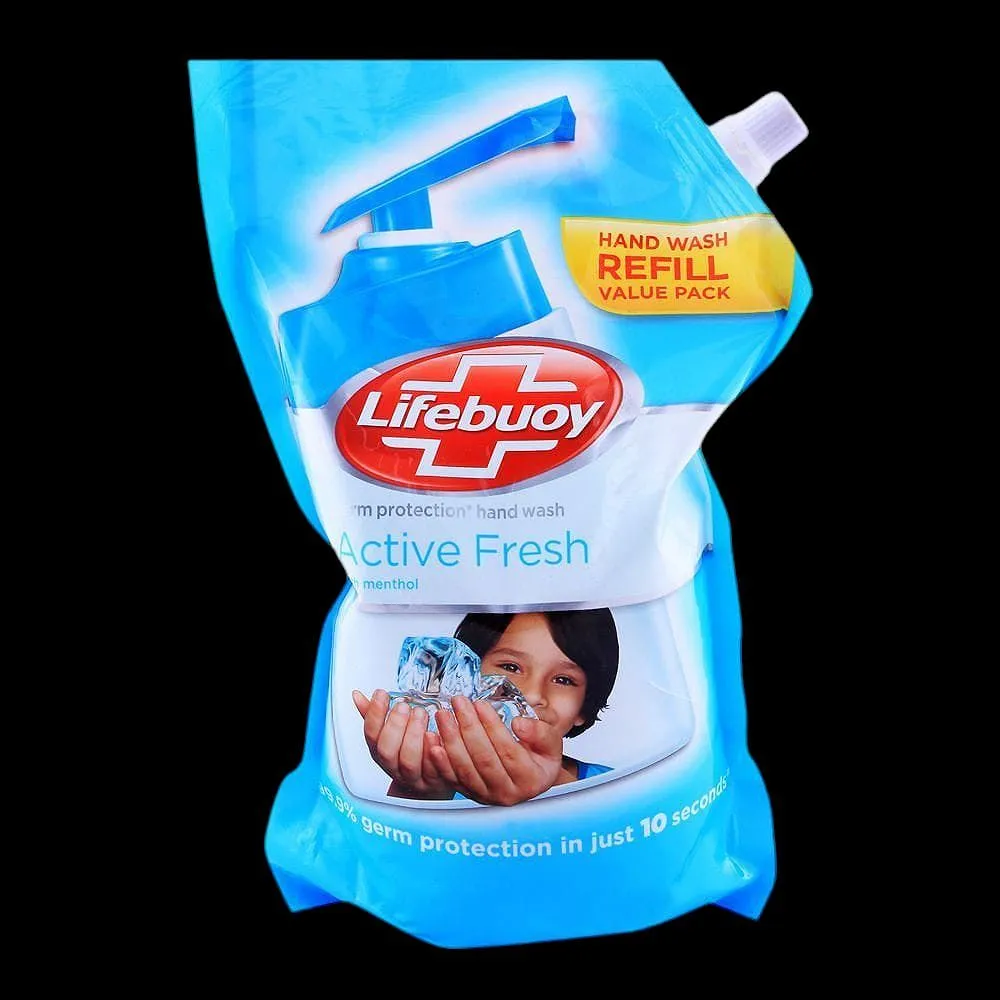 LifeBuoy HandWash  Active Fresh Pouch Bag 1Ltr