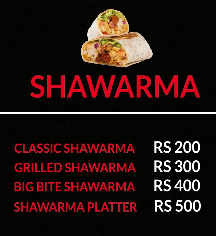 Shawarma Platter