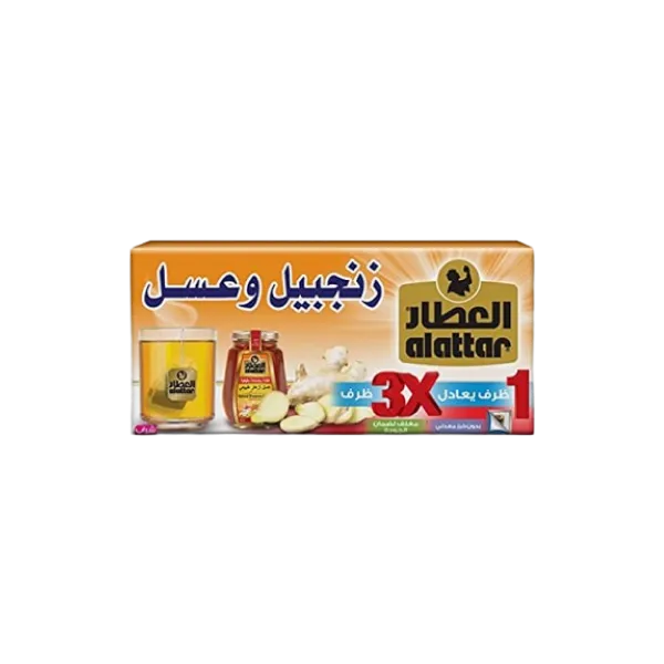 Al Attar Ginger and Honey 20 Tea Bags 30g