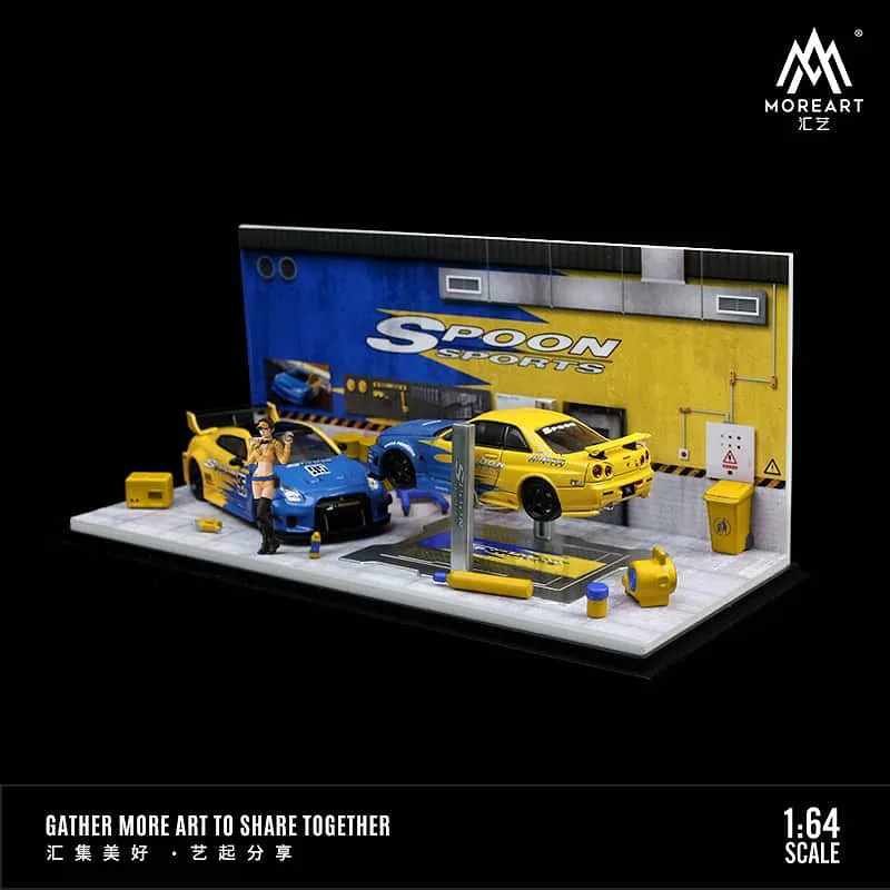 MOREART | AUTO REPAIR SHOP DIORAMA | SPOON SPORTS