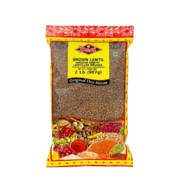 Desi Brown Lentils 2Lb