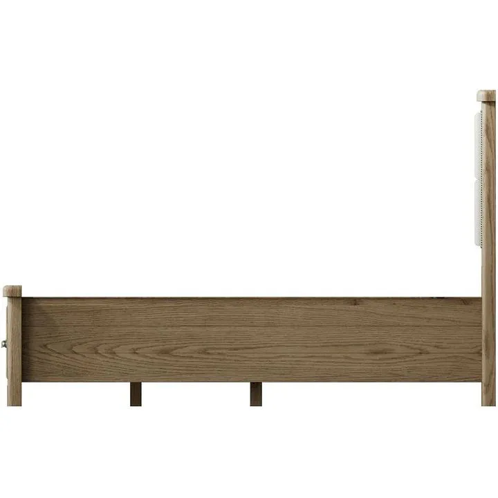 Mocardy Oak Double Bed