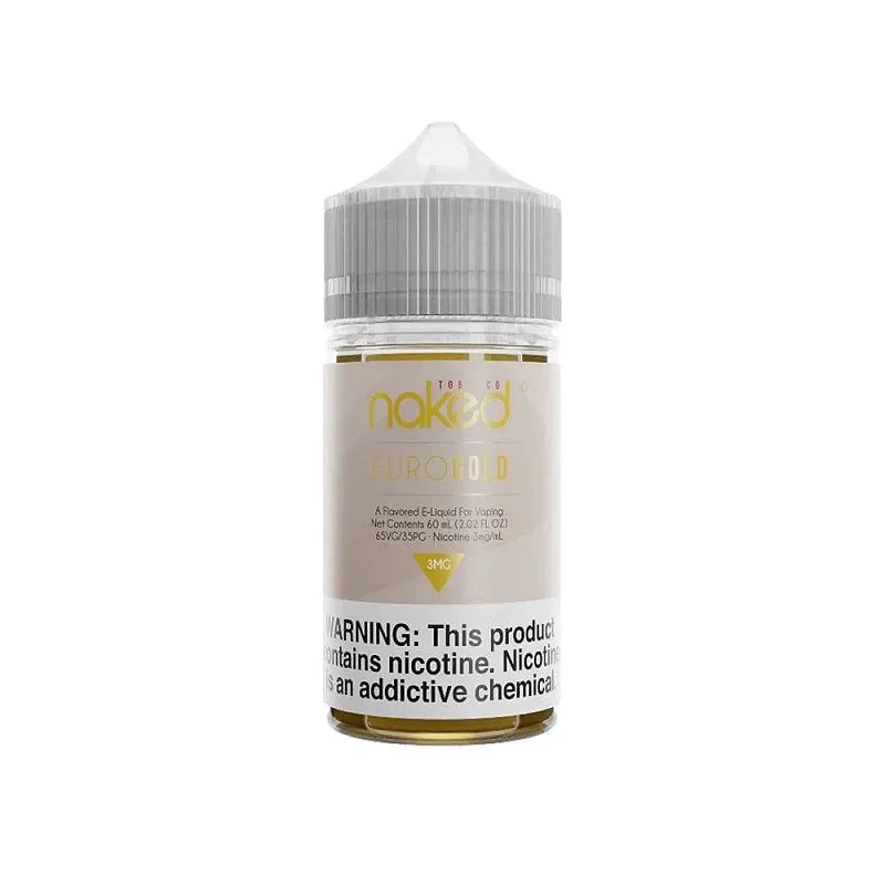 NAKED E-LIQUID EURO GOLD 30ML