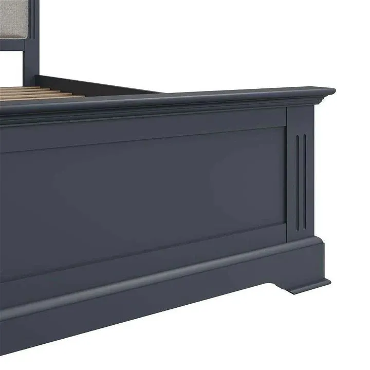 Reims Dark Grey Single Bed