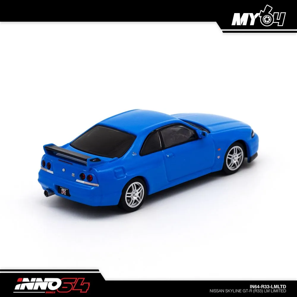 INNO64 | NISSAN SKYLINE GT-R R33 LM LIMITED | BLUE