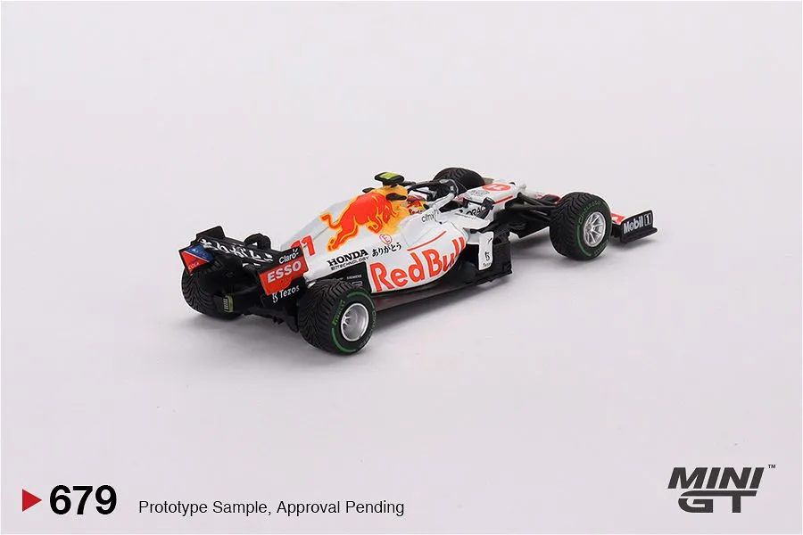 MINI GT | ORACLE RED BULL RACING RB16B | #11 SERGIO PEREZ 2021 TURKISH GRAND PRIX 3rd PLACE