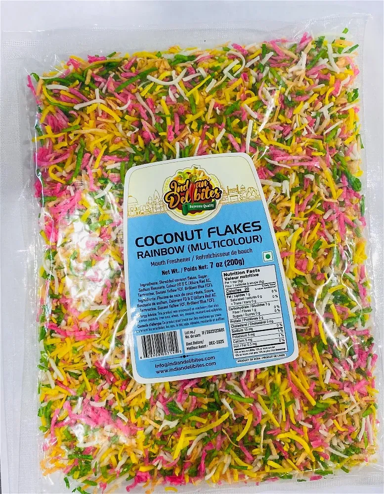 Coconut Flakes Rainbow 200 G