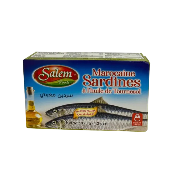 Salem Sardines in Sunflower Oil 120g