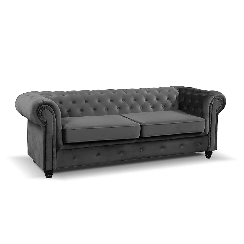 Dassi Grey 3 Plus 2 Sofa Set