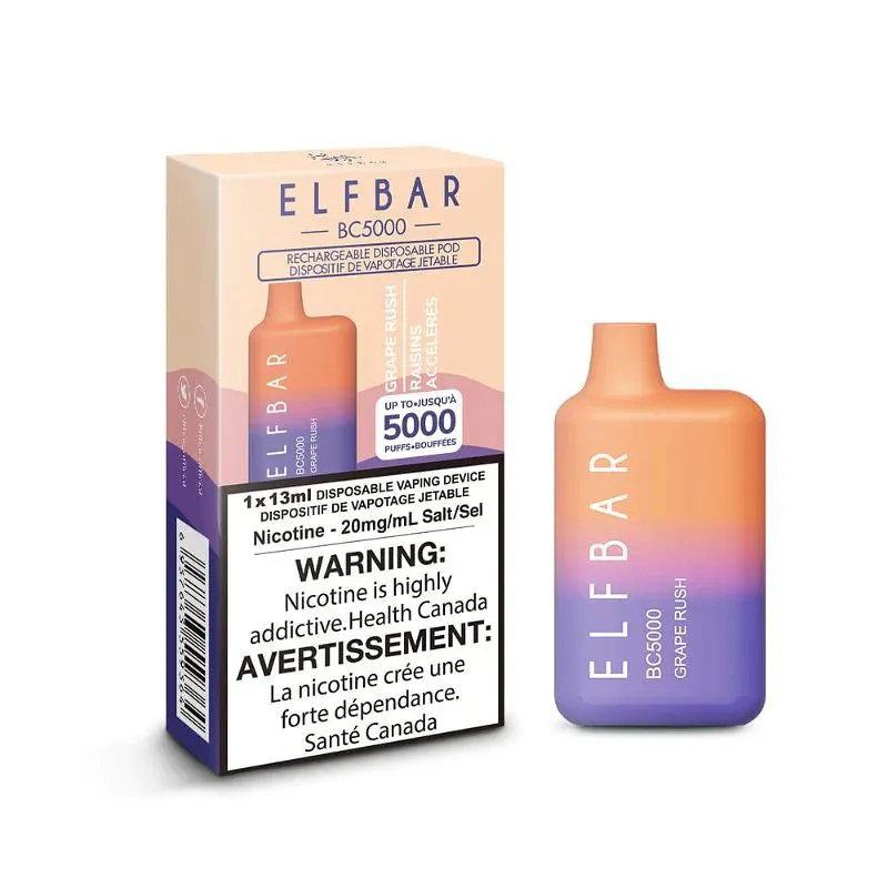 ELFBAR 5000 GRAPE RUSH