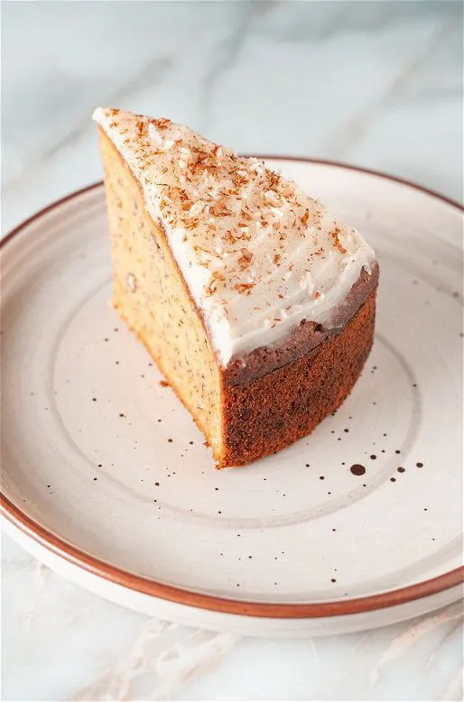 Carrot Cake Slice.