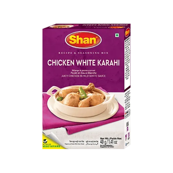 Shan Masala Chicken White Karahi