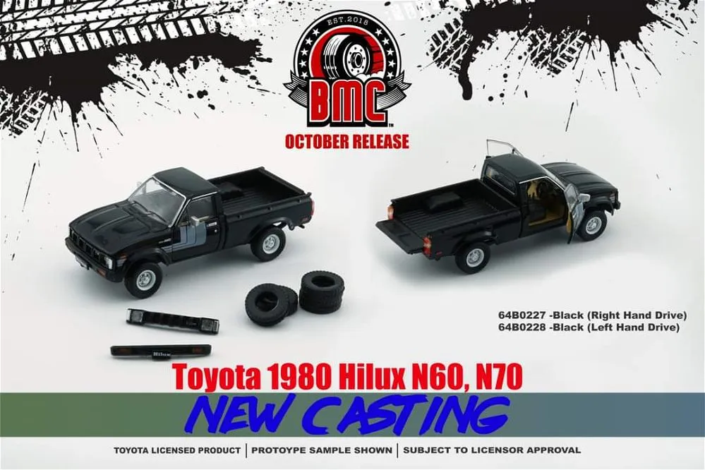 BM CREATIONS | TOYOTA HILUX N60, N70 | BLACK