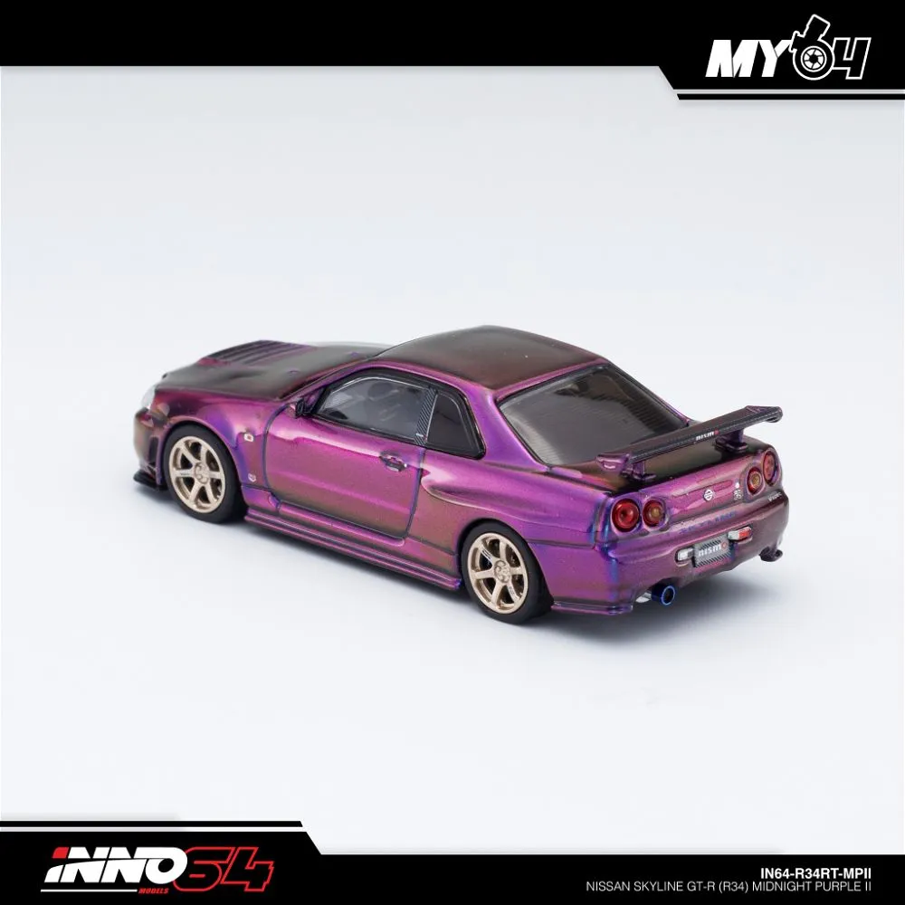 INNO64 | NISSAN SKYLINE GT-R R34 MAGIC PURPLE II